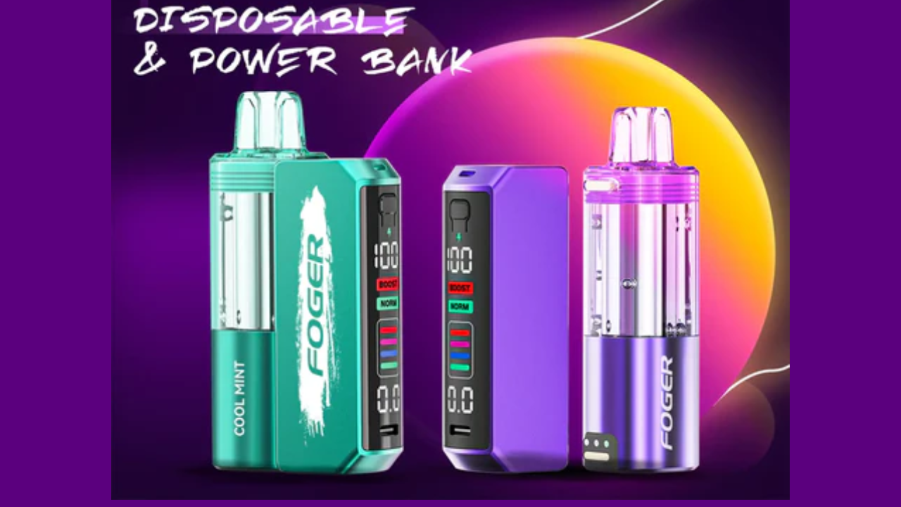 Buy Foger Vapes and Power Up with the 850mAh Charging Box